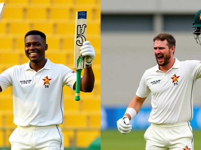 Zimbabwe ने Afghanistan के खिलाफ टेस्ट में 586 रन बनाकर दबाव बढ़ाया